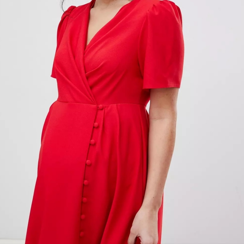 ASOS MATERNITY DRESS SIZE 6 - Picture 2 of 9